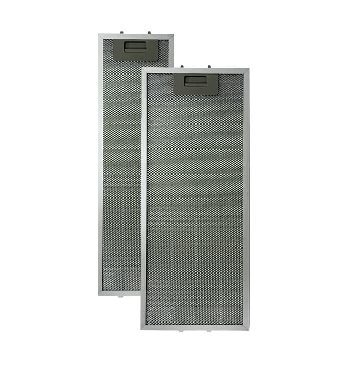 Aliuminio filtras gartraukui, 2vnt., 49.85x20.65/15.65cm AL-TCS400 HEINNER