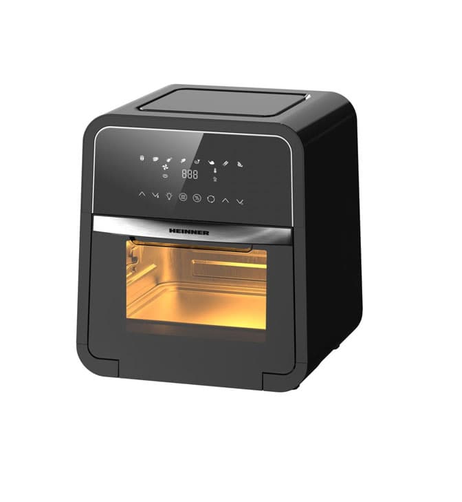 Karšto oro gruzdintuvė su orkaitės f-ja 2000W, 12L HAF-B12BK2000 HEINNER