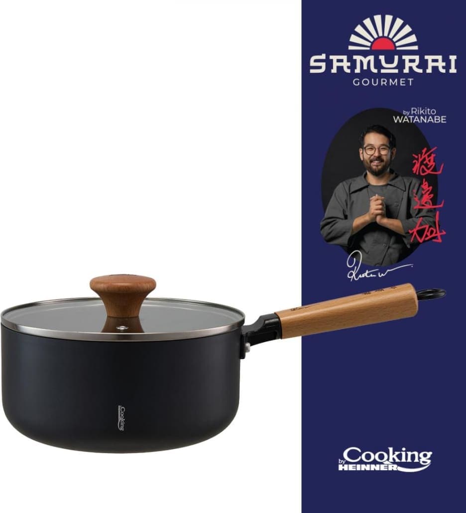 Puodas aliuminio su keramikos danga 2.7L 20x9.5cm HR-SNT-C20 HEINNER