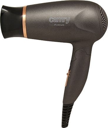 Camry | Hair Dryer | CR 2261 | 1400 W | Number of temperature settings 2 | Metallic Grey/Gold