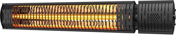 Elektrinis infraraudonųjų spindulių šildytuvas 2000W tvirtinamas prie sienos HR-SD013 HEINNER