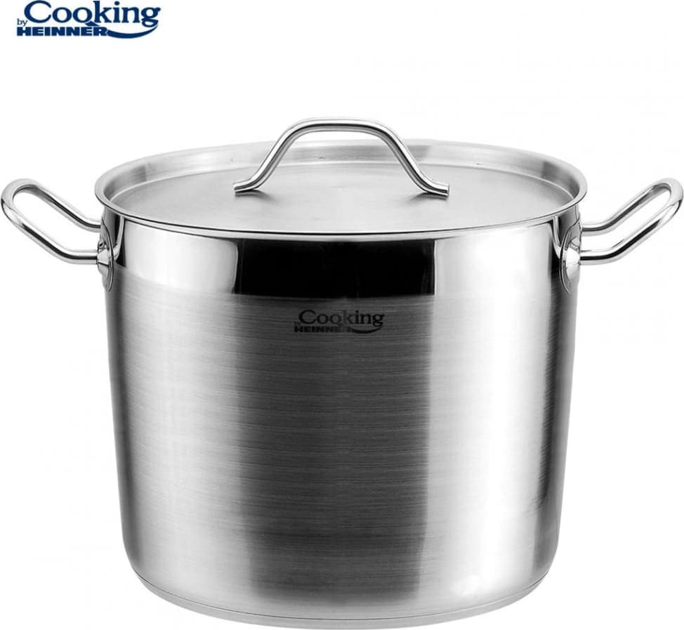 Puodas nerūdijančio plieno su teflono danga 6.4L 22x17cm HR-RW-064 HEINNER