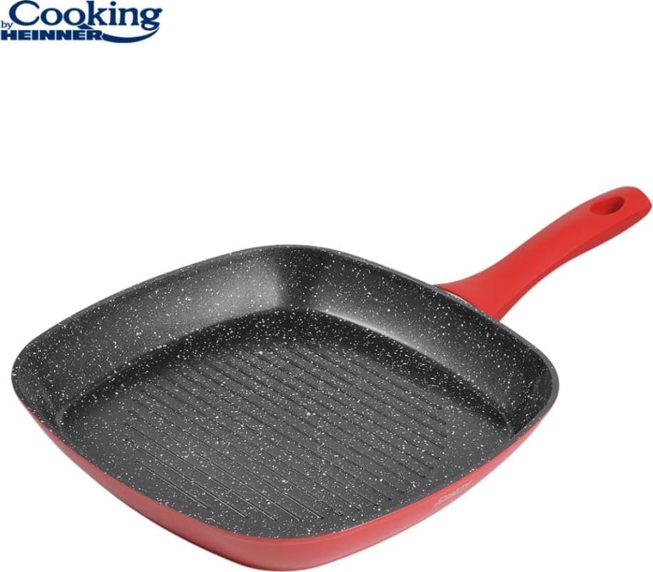 Griliaus keptuvė, aliuminio, su keramikos danga 28x4cm HR-BET-ED28 HEINNER