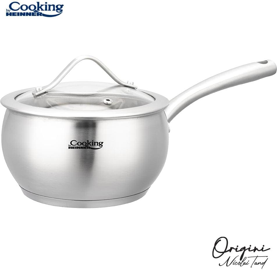 Puodas nerūdijančio plieno su teflono danga 1.8L 16x9cm HR-RW-T018 HEINNER