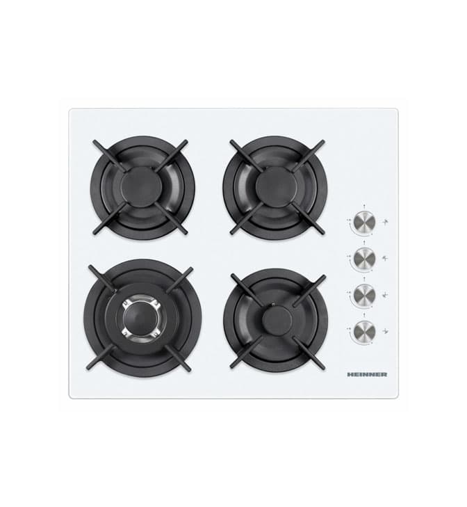 Įmontuojama dujinė viryklė HBH-V4IWF-GWH HEINNER