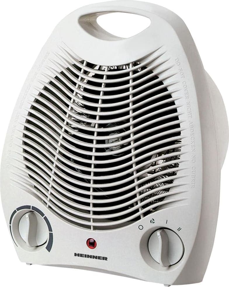 Elektrinis šildytuvas, termoventiliatorius 1000/2000W HFH-L2000WH HEINNER