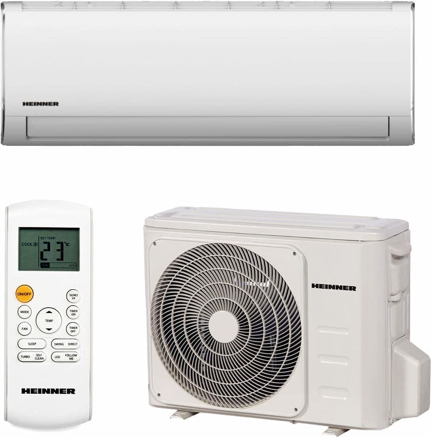 Oro kondicionierius CRYSTAL, KIT+WIFI 9000BTU HAC-CR09KITWIFI HEINNER