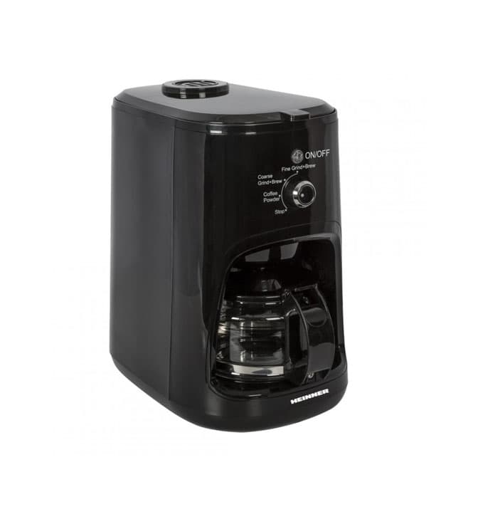 Kavos aparatas su malūnėliu 900W, 0,6L HCM-900RBK HEINNER