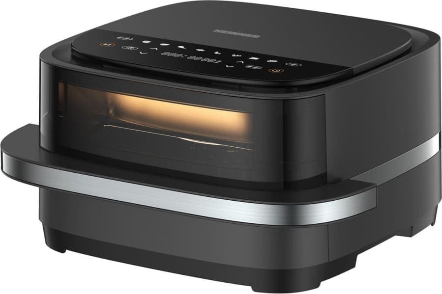 Karšto oro gruzdintuvė 2200W, 25.4cm HPAF-B4DC22BK HEINNER