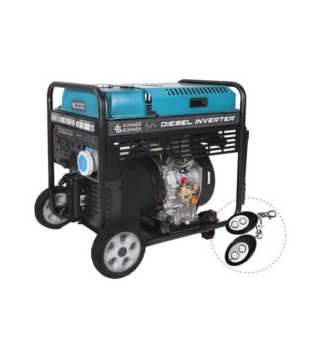 Inverterinis dyzelinis elektros generatorius 9500W, KS 9500iDЕ ATSR, KONNER & SOHNEN