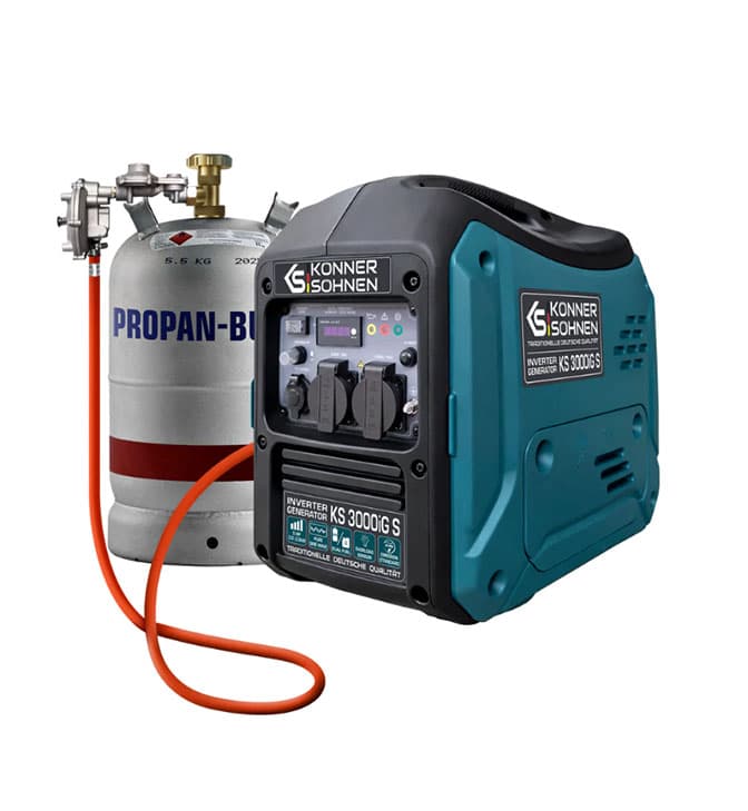 Inverterinis generatorius LPG/benzinas 3300W KS 3000iG S KONNER & SOHNEN