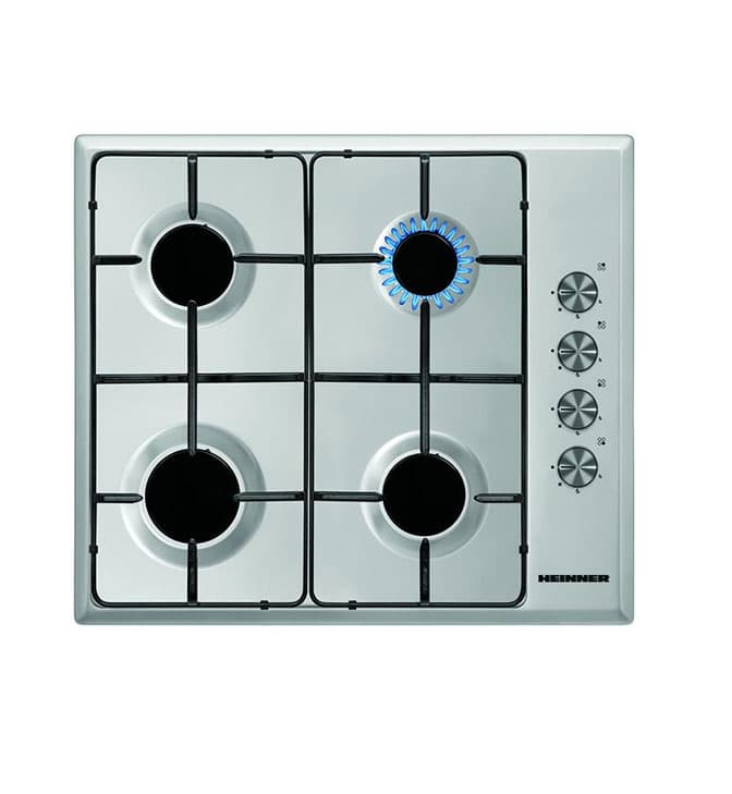 Įmontuojama dujinė viryklė HBH-S584I-IX HEINNER