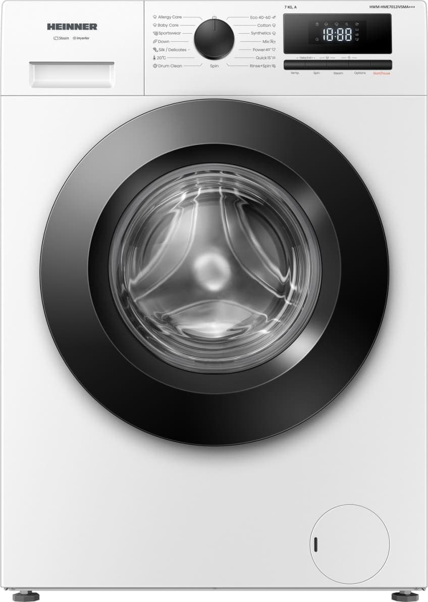 Skalbimo mašina 7kg HWM-HME7012IVSMA+++ HEINNER