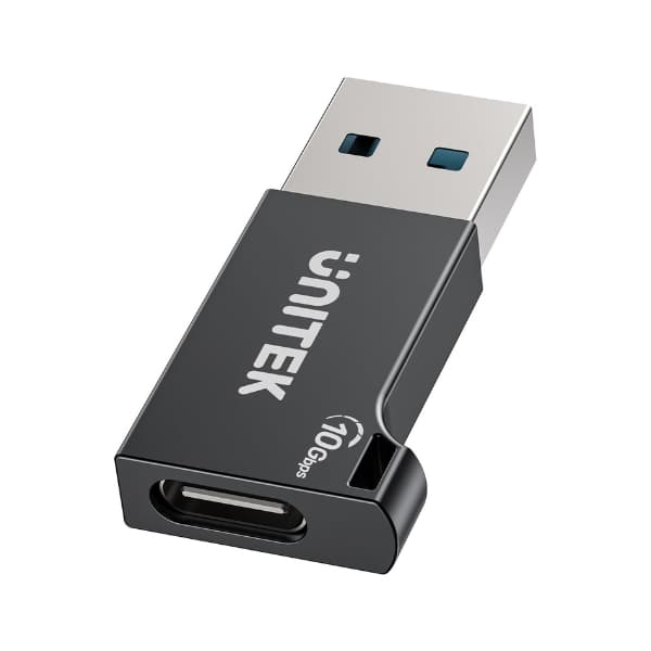 ADAPTERIS A1049ABK01 USB-A KIŠTUKAS / USB-C LIZDAS UNITEK