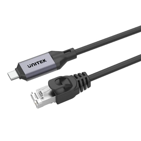 TINKLO KORTELĖ C18148AGY01-2M USB-C/RJ-45 UNITEK