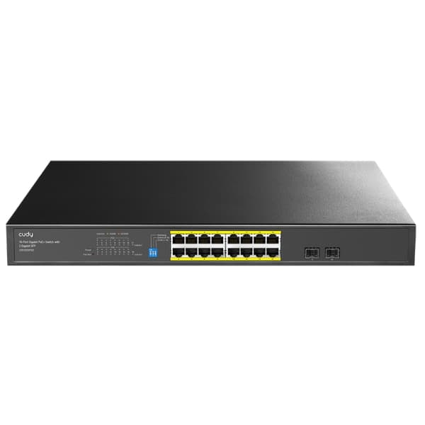 SWITCH POE GS1020PS2 16 PRIEVADŲ SFP CUDY