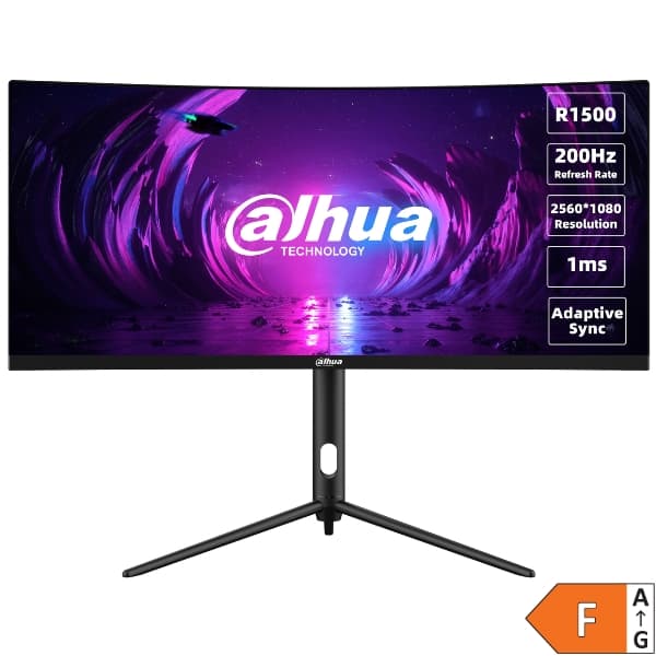 ŽAIDIMŲ MONITORIUS LM30-E330CA 30  2560 X 1080 px - UWHD 200 Hz DAHUA