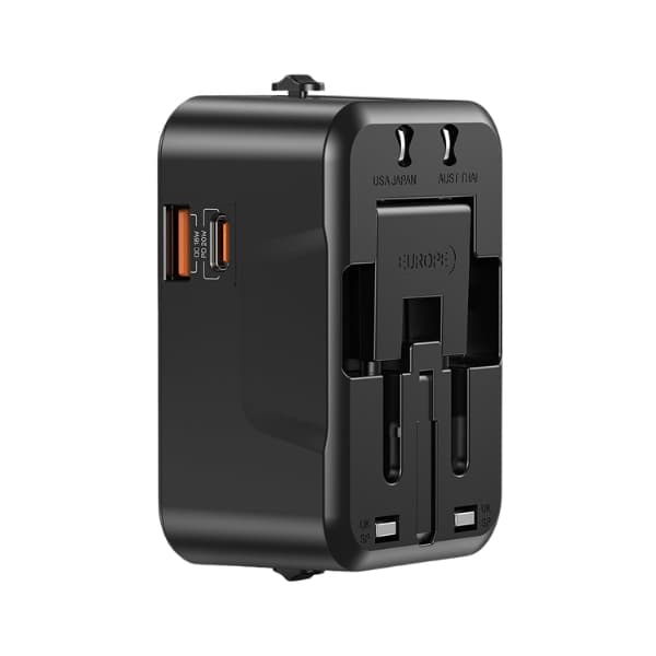 UNIVERSALUS TINKLO ADAPTERIS SU USB MAITINIMO ADAPTERIU P1120ABK01 UNITEK