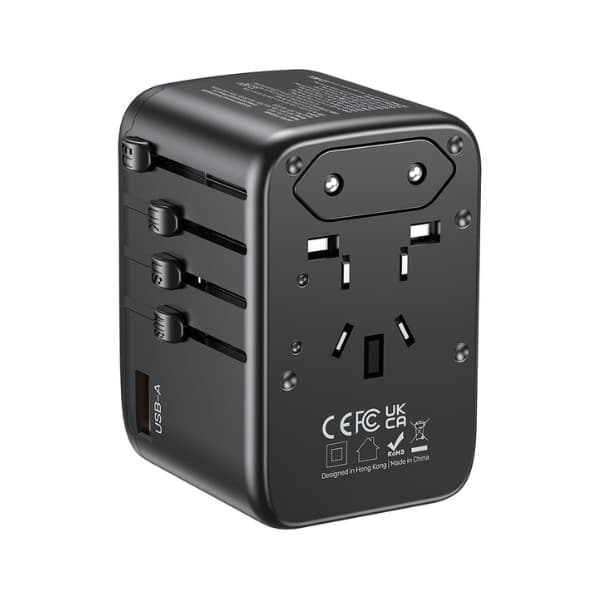 UNIVERSALUS TINKLO ADAPTERIS SU USB MAITINIMO ADAPTERIU P1122ABK01 GaN UNITEK