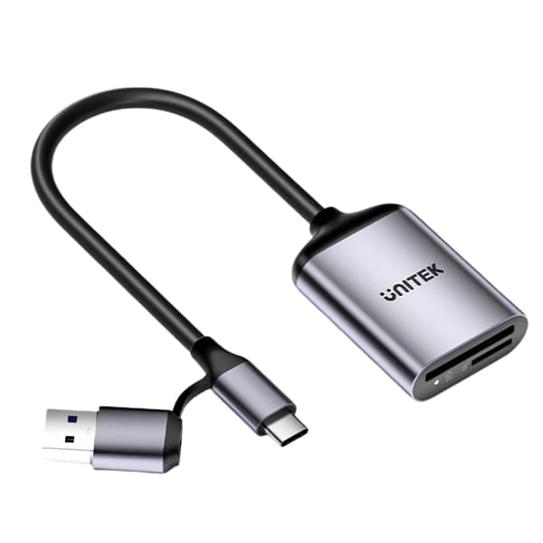 ATMINTIES KORTELIŲ SKAITYTUVAS SD/MICRO SD R1018E01 UNITEK