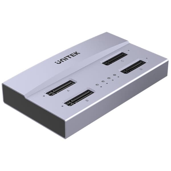 DISKO PRIJUNGIMO IR (ARBA) KLONAVIMO STOTIS S1243BGY01-EU 4 X M.2, 32 TB - 40 Gbps UNITEK