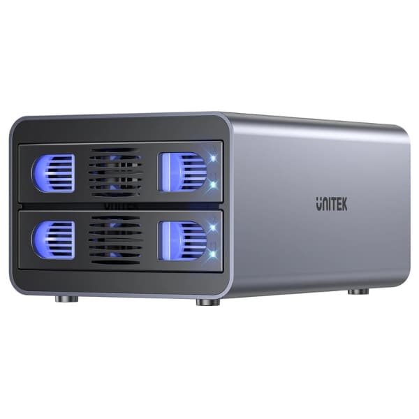 RAID DISKO GAUBTAS S1308C01-EU 2 X SATA 2.5 / 3.5  40 TB - 10 Gbps UNITEK