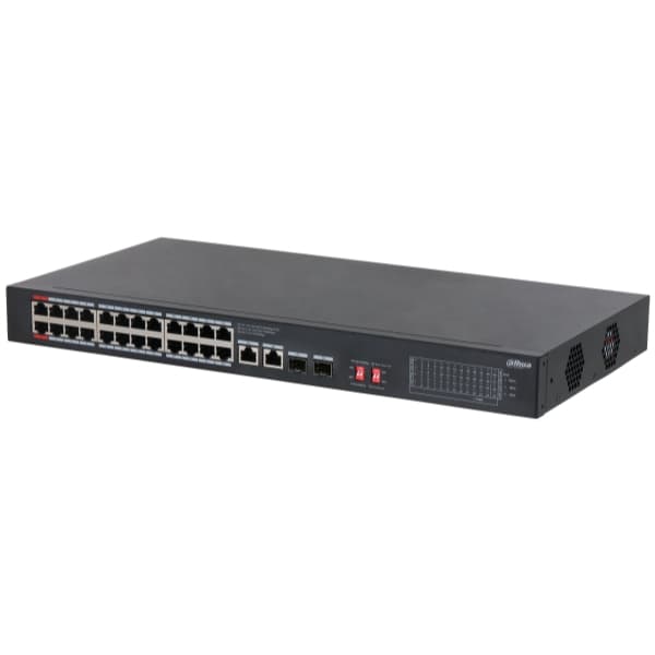 SWITCH POE S3228-24GT-375 24 PRIEVADŲ SFP DAHUA