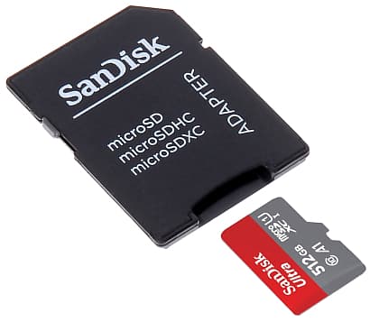 ATMINTIES KORTELĖ SD-MICRO-10/512-SANDISK microSD UHS-I, SDXC 512 GB SANDISK