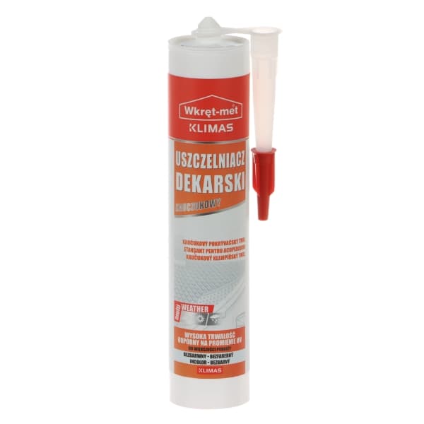 GUMINIS STOGO SANDARIKLIS UDK-310-BB UŽTAISAS 310 ml BESPALVIS WKRĘT-MET KLIMAS