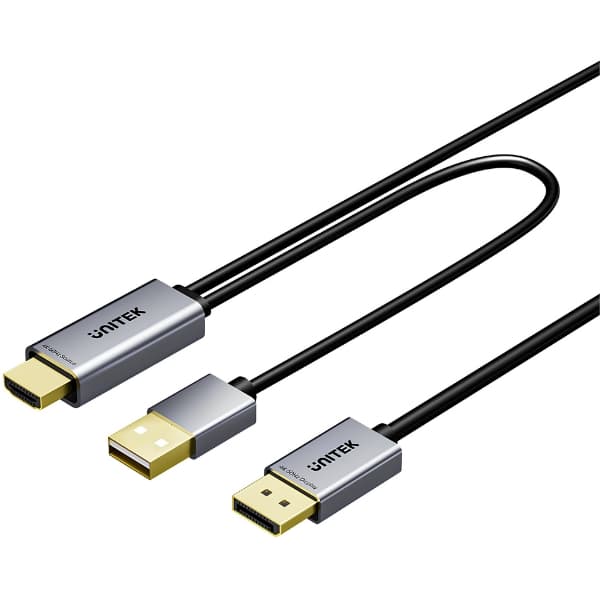 HDMI / DISPLAYPORT KEITIKLIS V1714AGY01 1.8 m, 4K UHD UNITEK