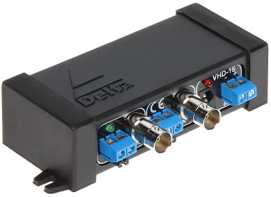REPEATER VHD-15 SIGNALO STIPRIKLIS AHD, HD-CVI, HD-TVI DELTA