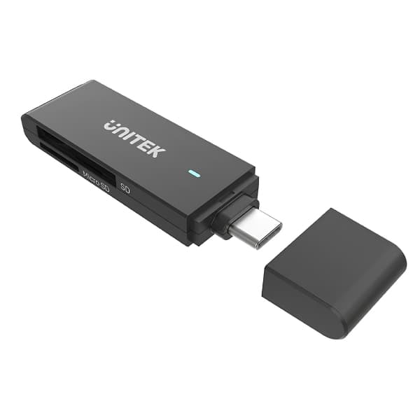 ATMINTIES KORTELIŲ SKAITYTUVAS SD/MICRO SD Y-9328 UNITEK