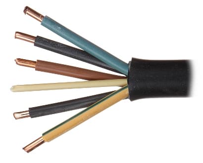 ELEKTROS KABELIS YKY-5X10.0