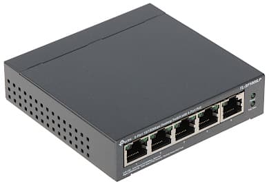 SWITCH POE TL-SF1005LP 5 PRIEVADŲ TP-LINK