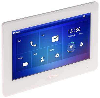 PATALPŲ VIDAUS SKYDELIS VTH5422HW-W IP / Wi-Fi / 2-Wire DAHUA