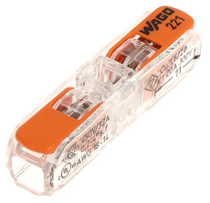 ELEKTRINIS PRALEIDIMO KAULIUKAS WAGO-221-2411*P6