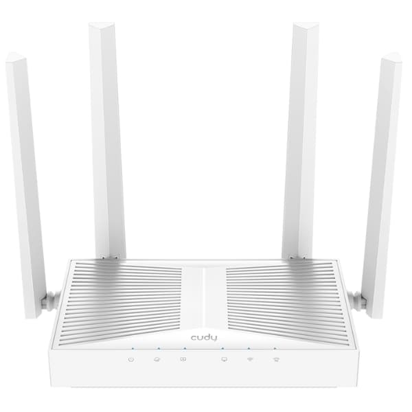 ROUTER WR3000E Wi-Fi 6 2.4 GHz, 5 GHz 574 Mbps + 2402 Mbps CUDY