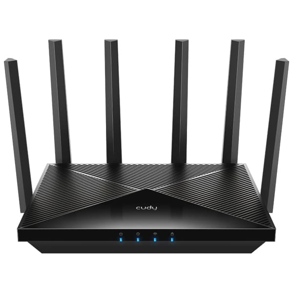 ROUTER WR6500 Wi-Fi 7 2.4 GHz, 5 GHz 688 Mbps + 5765 Mbps CUDY