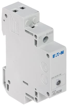 SIGNALIZAVIMO LEMPUTĖ LED Z-EL/R230 MONTAVIMAS ANT BĖGIO DIN (TS-35) EATON