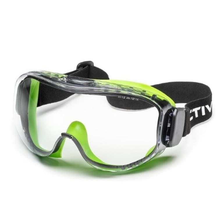 Apsauginiai akiniai platūs su guma AG