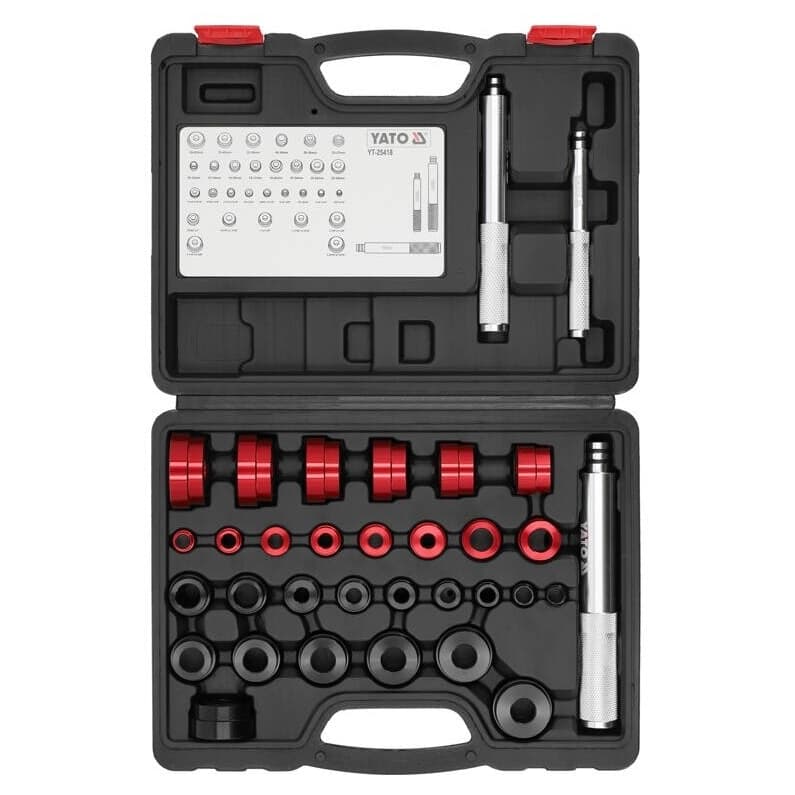 Tepalinių guolių/riebokšlių/sandarinimo žiedų presavimo rink. 33vnt.