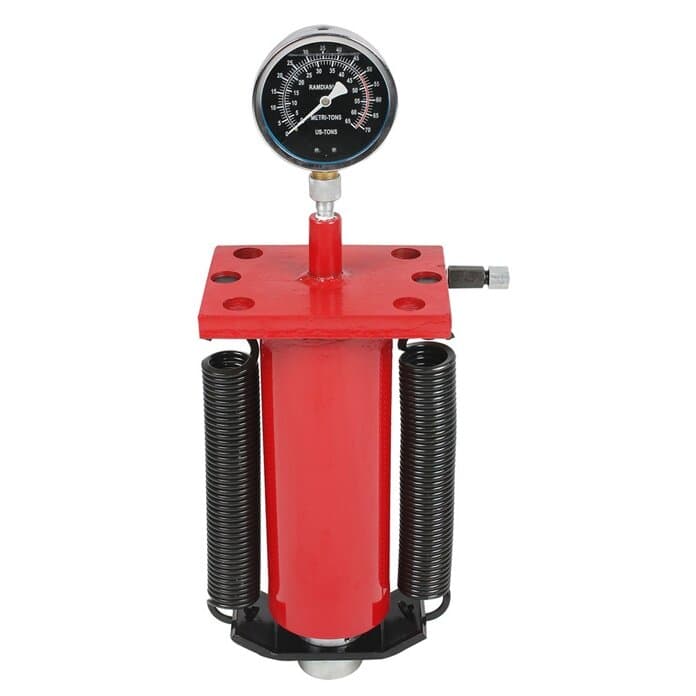 Hidraulinio preso cilindras su manometru 50t