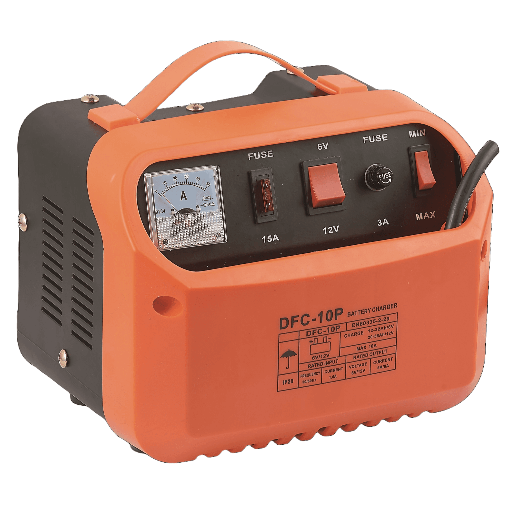 Įkroviklis akumuliatoriui 6/12V 10A 150Ah