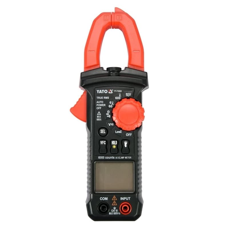 Srovės matavimo replės AC/DC