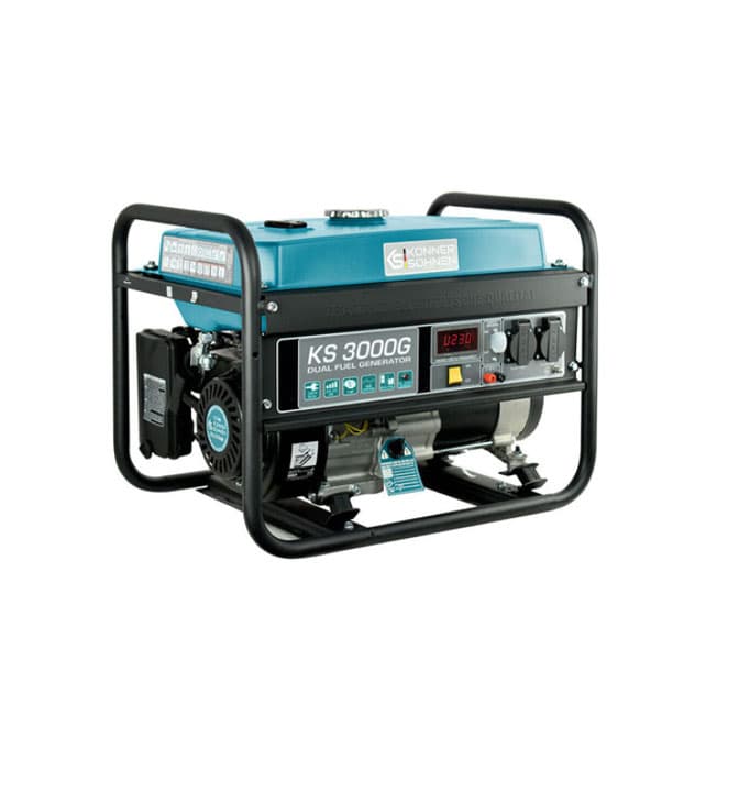 Generatorius benzininis /dujinis 3000W, KS 3000G, KÖNNER & SÖHNEN