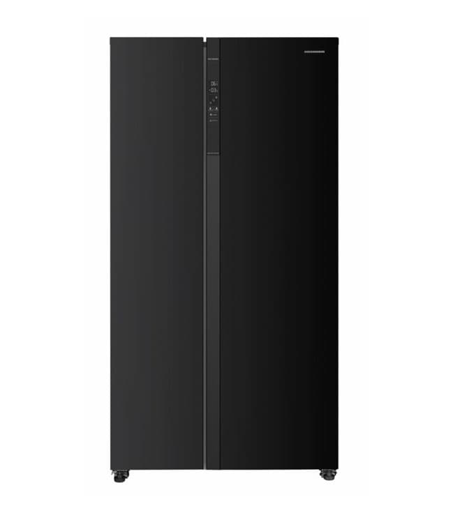 Šaldytuvas dvigubomis durimis, No Frost, HSBS-HM532NFBKE++ HEINNER