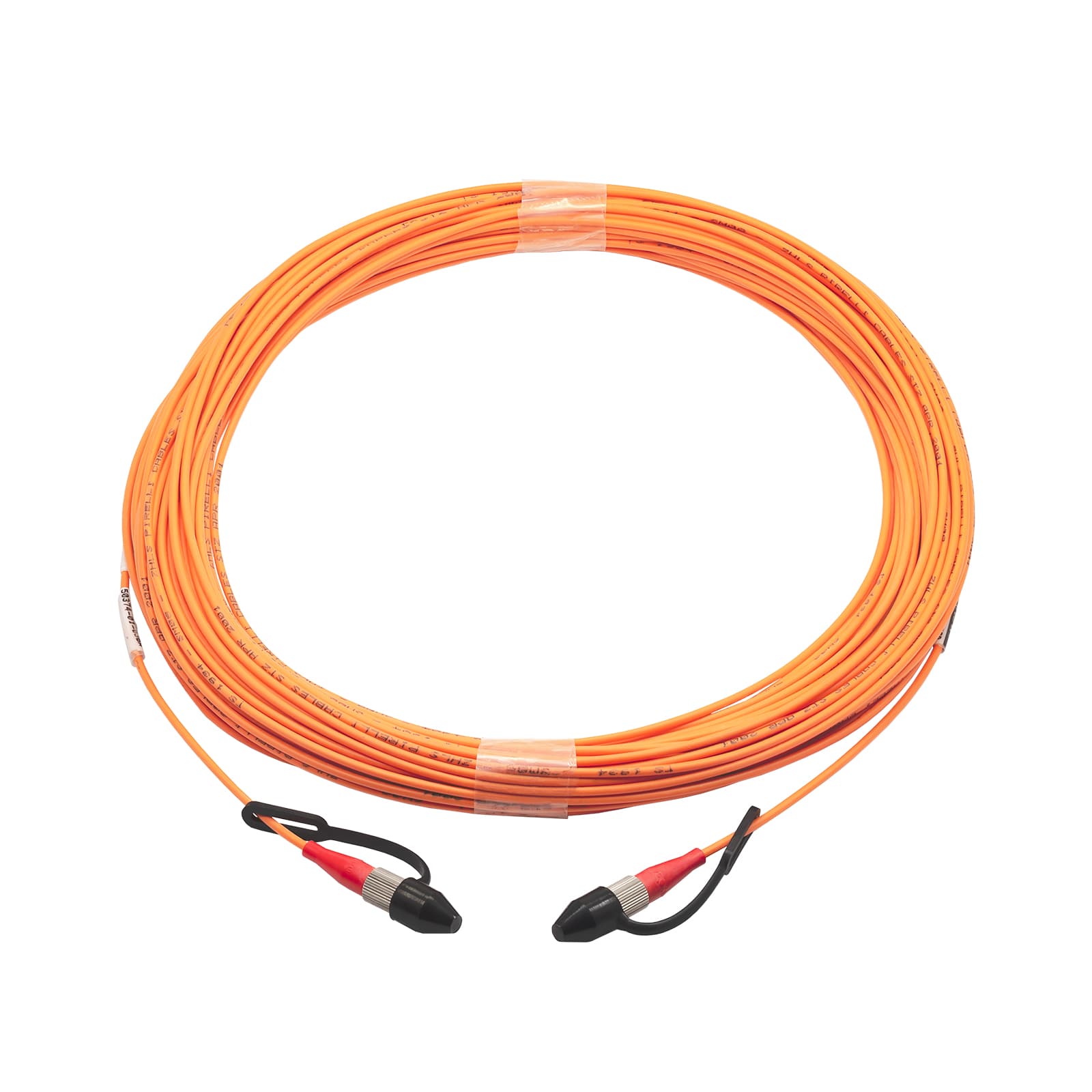 Cable Akyga AK-FC-02 FC SX / FC SX Fiber Patch Cord 30m orange