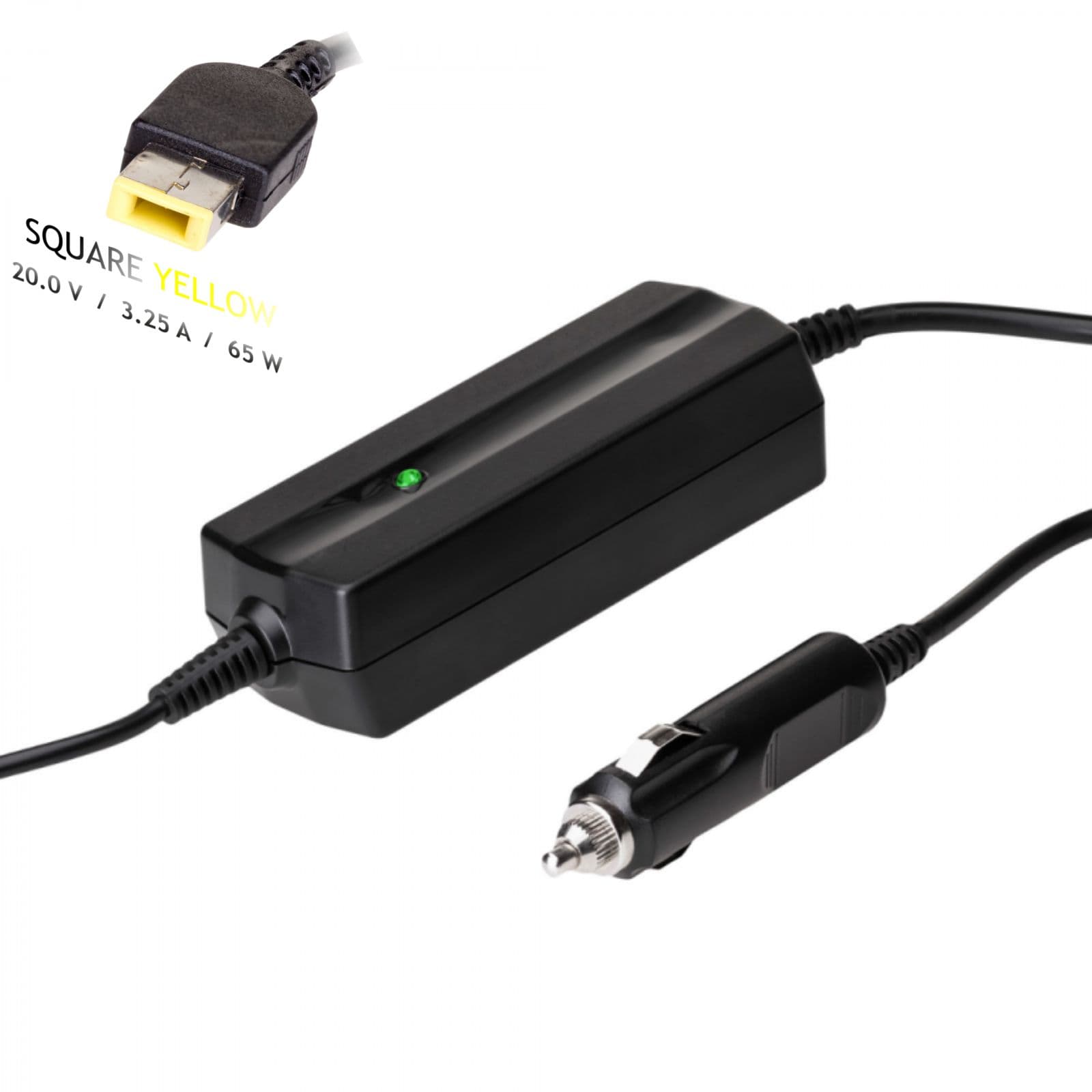 Automobilių knyginis maitinimo šaltinis Agyga AK-ND-41 20V / 3.25A 65W Slim Tip LENOVO Q1.2m