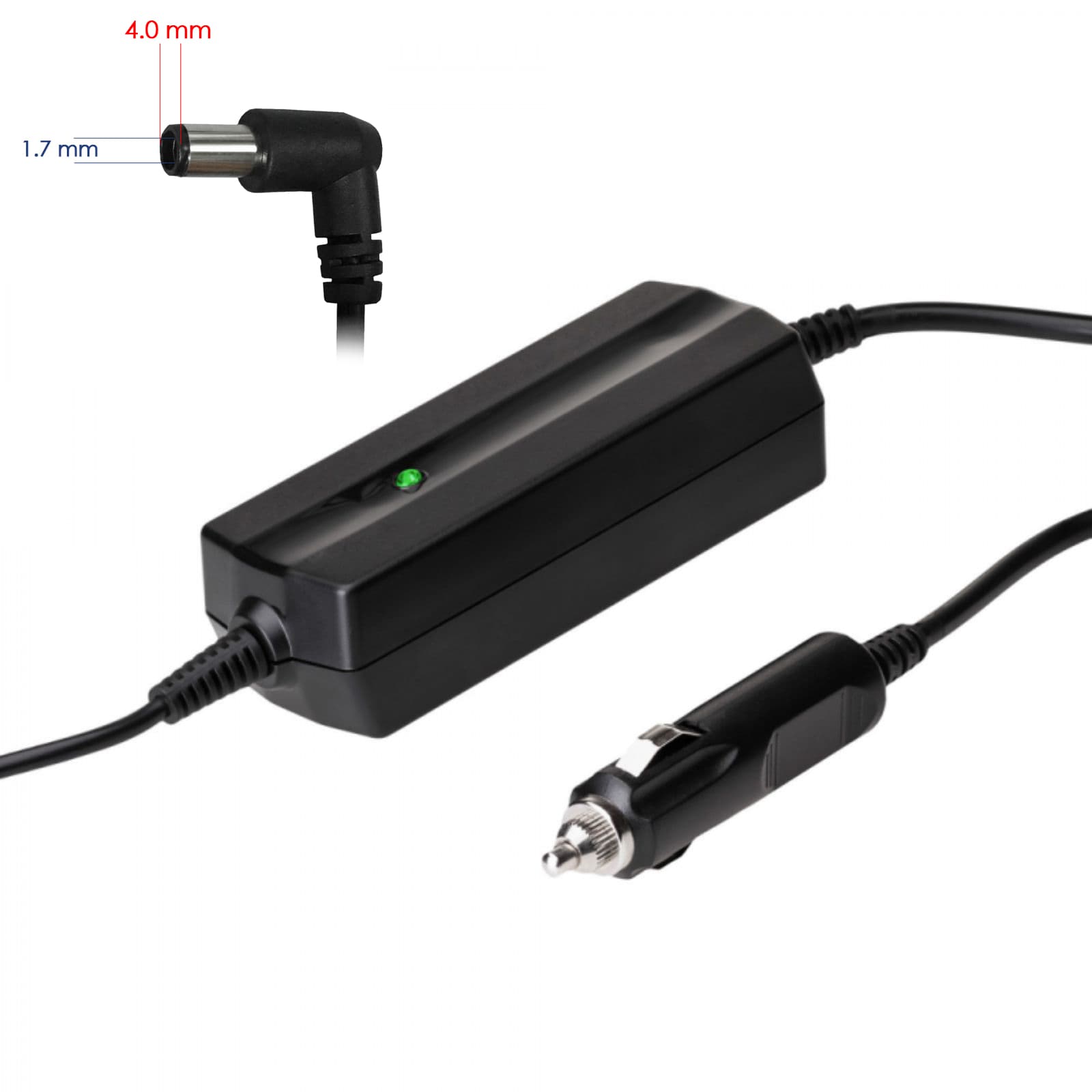 Automobilis nešiojamasis maitinimo šaltinis Akyga AK- ND-77 20V / 3.25A 65W 4.0 x 1.7 mm LENOVO 1.2m