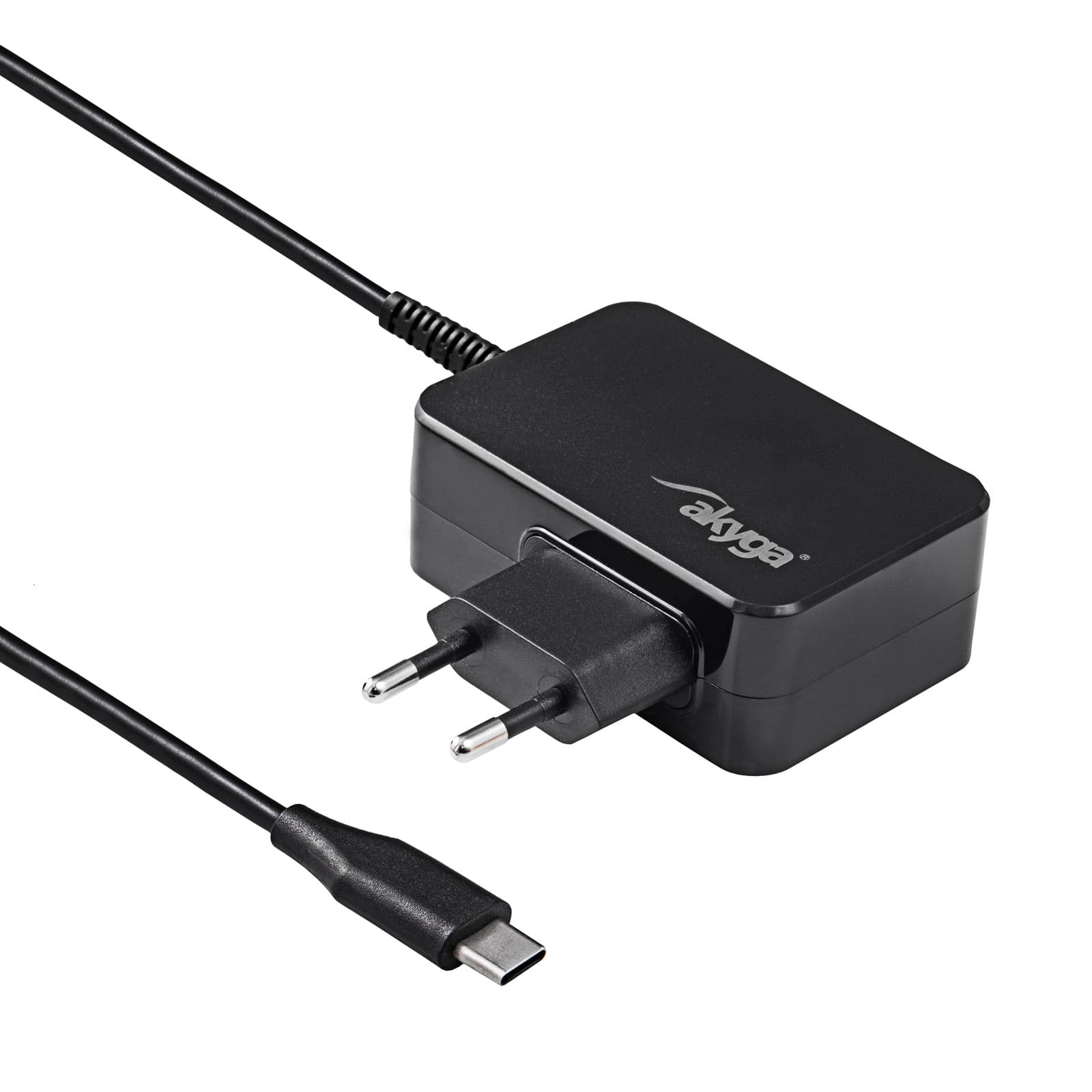 Notebook Power Supply Agyga AK- ND-80 Q1QQ / 2.25-3A 45W USB tipo C Q1.8m GaN